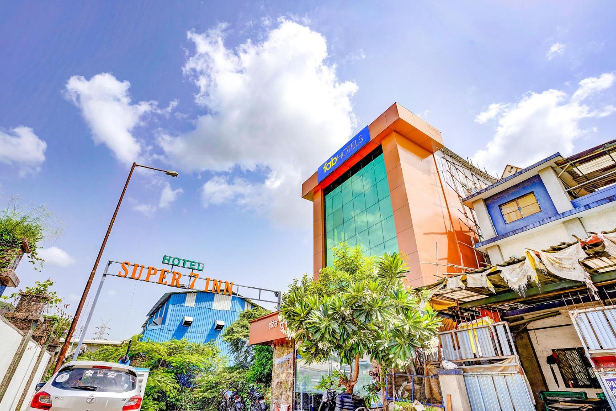 Fabexpress Super 7 Inn - Nr Rabale Station Navi Mumbai Extérieur photo